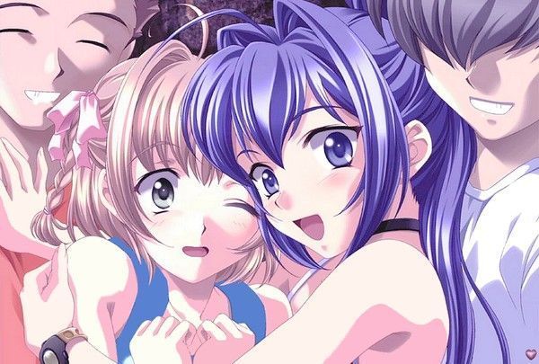 fond d'écran kimiga nozomu eien (rumbling hearts)