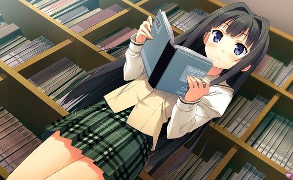 un petit tour à la bibliothèque ^^ (wallpapers manga)