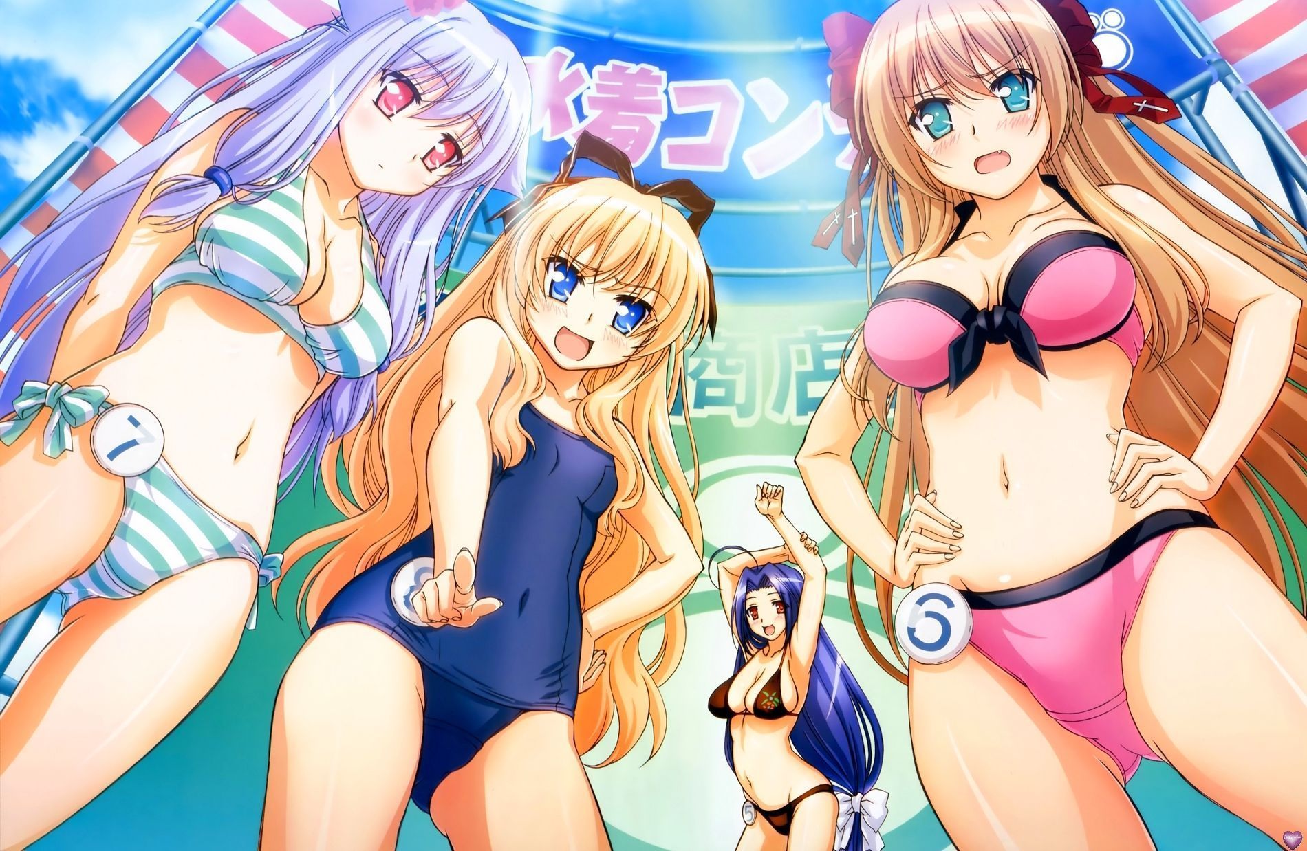 image manga maillot de bain