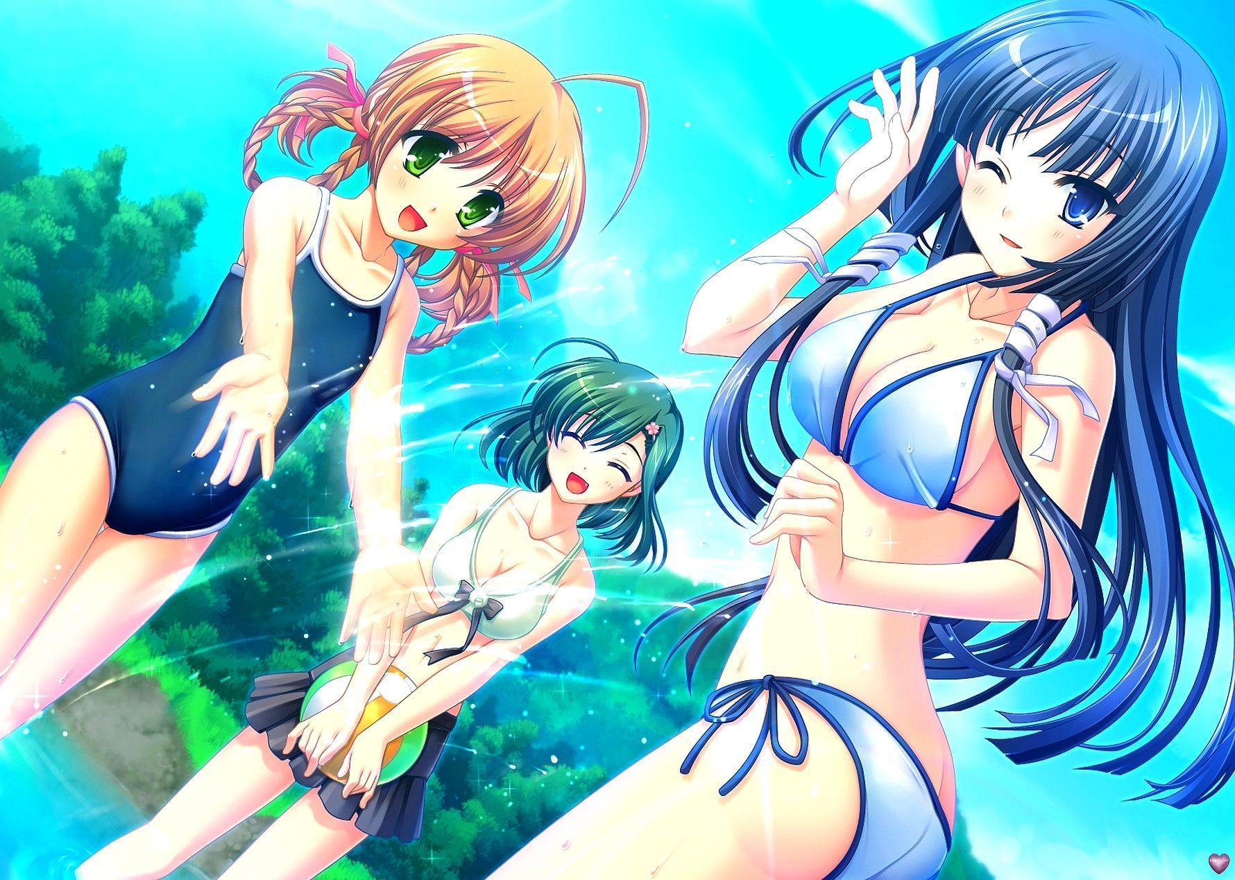 image manga maillot de bain